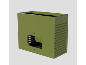 boîte psu ventilation grilles anycubic Kossel 3d print model - Mito3D
