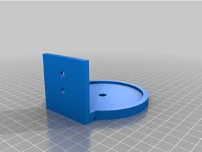 Vesper sisal tüp Kulp destek kedi kaşıyıcı kutup 3d print model - Mito3D