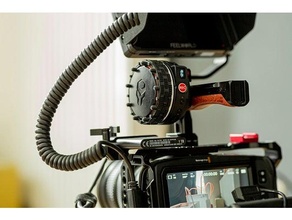 tilta noyau nano roue manette poignée magie noire caméra cameraman DSLR concentrer vidéo 3d print model - Mito3D