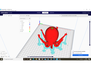 octopus hands 3d print model - Mito3D