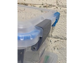 sterilite Conservazione contenitore sostituzione maniglia fermo 3d print model - Mito3D