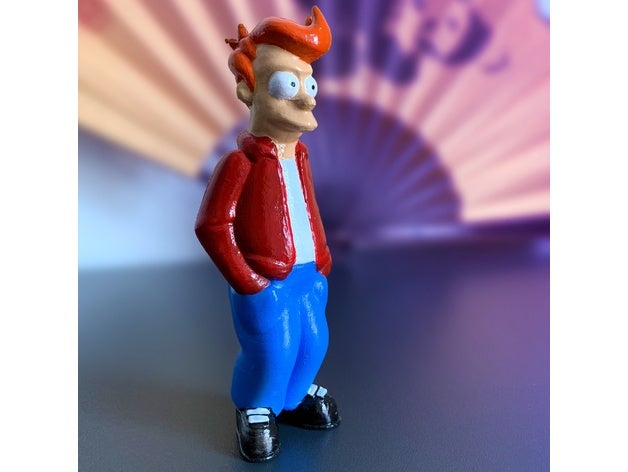 braten Futurama Karikatur Simpsons 3D print model - Mito3D
