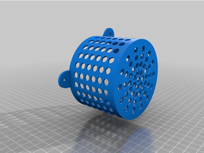 acqua pompa filtro cestino 1 pollice 3d print model - Mito3D