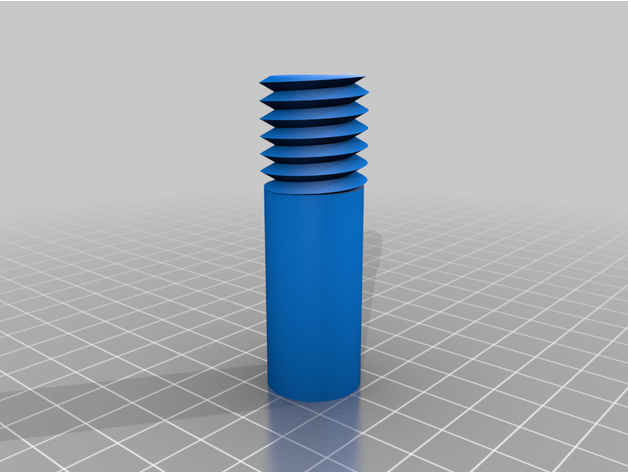 cabezal palo escobillon v2 personalizado 3D print model - Mito3D