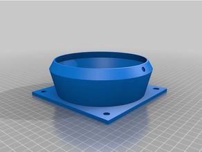 ac tubo flessibile adattatore parete sfogo 3d print model - Mito3D