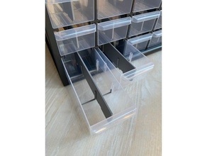 vertical drawer divider stanley 1-93-980 1-93-981 divider drawer dividers stanley stanley organiser 3d print model - Mito3D