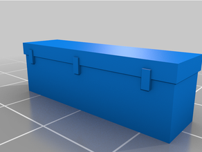 1 64 scale truck bed tool box 3d print model - Mito3D