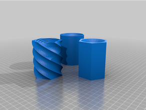 3 paketlemek tütsü Kulp destek 3d print model - Mito3D