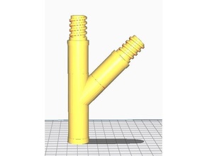 pôle angle adaptateur 3d print model - Mito3D