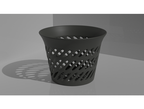 net baskets aquaponics basket lettuce planter root 3d print model - Mito3D