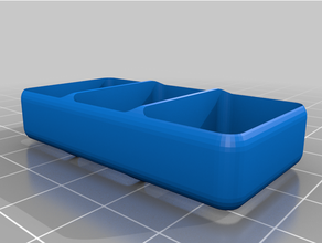 customized square trays 3d print model - Mito3D