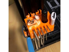 ender 5 tool holder clicky claws 3d print model - Mito3D