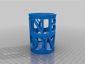 brynn penholder customized 3d print model - Mito3D