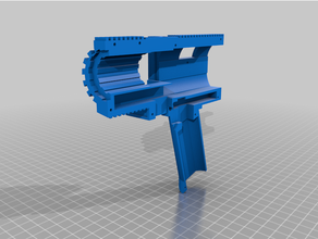 io desintegrador nerf rival compatible Júpiter pistola 3d print model - Mito3D