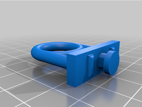 lidl tools souport screwdrive hook 45 mm 3d print model - Mito3D