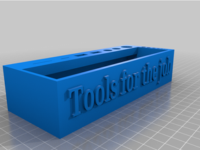 tool box caddy job tools 3d print model - Mito3D