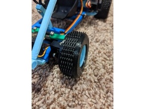 spiked tires rc kart 3d print model - Mito3D