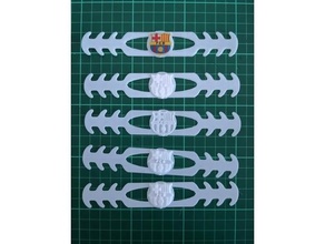 fc Barcelone oreillette salvaorejas 3d print model - Mito3D
