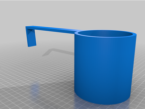 customized couch cup holder 3d print model - Mito3D