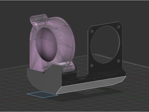 agraber cooling fan 30i graber 3d print model - Mito3D