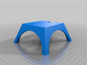 smart phone stand base 3d print model - Mito3D