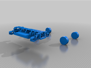 3d imprimível rc carro projeto 3dprintable ender3 ender3pro rccar 3d print model - Mito3D