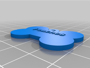customized dog tag bone 3d print model - Mito3D