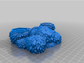 project elite bushes 3d print model - Mito3D