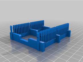 65mm jumper cable organizer customized 3d print model - Mito3D