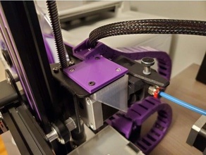Ender 3 Kabel Kette montieren Bondtech Extruder 3d print model - Mito3D