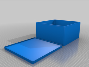 angepasst parametrisch Elektronik Box openscad 3d print model - Mito3D