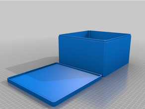 angepasst parametrisch Elektronik Box openscad 3d print model - Mito3D