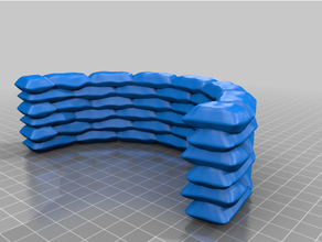 1 16 sandbag 116 henglong sandbags warfield 3d print model - Mito3D