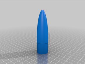 personalizado personalizador modelo foguete nariz cone fábrica 3d print model - Mito3D
