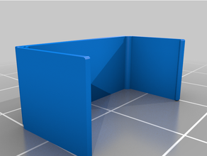 empilhável mini exibição estante escrivaninha organizador 3d print model - Mito3D