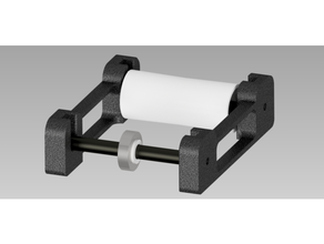 filament spool holder stand bearing 3d print model - Mito3D