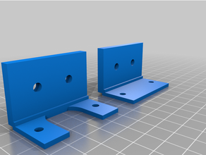 extension cord brackets bracket mounting 3d print model - Mito3D