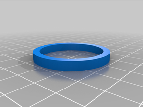 washer 37mm 31mm 4mm angepasst 3d print model - Mito3D