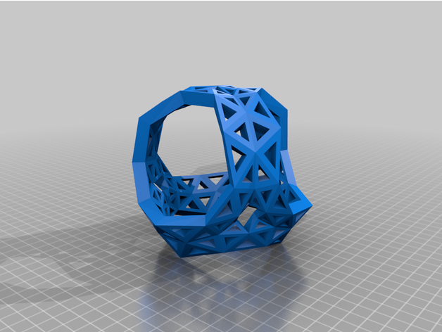 convextetrahedral7v p50 p55 p60 p65 1 2 3 8 29 30 convexo geodésico tetraédrico 3D print model - Mito3D