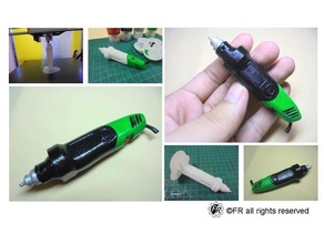 mini elétrico esmerilhamento máquina anycubic i3 mega faça ferramenta moedor mão Ferramentas Solidworks 3d print model - Mito3D