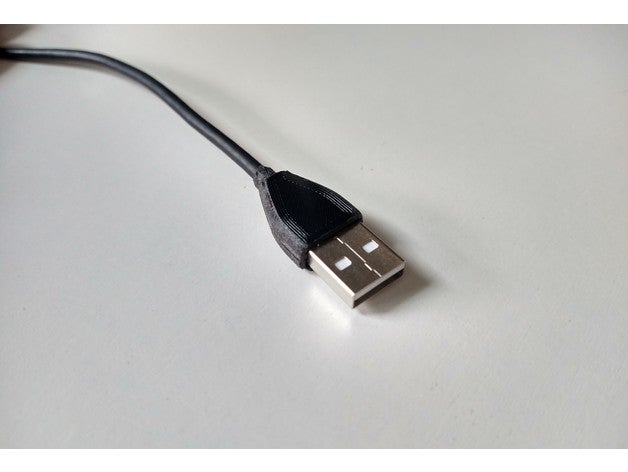 usb plug type casing ummantelung stecker 3D print model - Mito3D