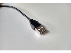 usb plug type casing ummantelung stecker 3d print model - Mito3D