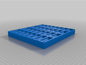 vial trays stackable 3d print model - Mito3D
