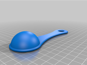tea measuring spoon customized 3d print model - Mito3D