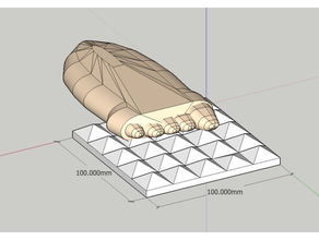Fußmassage Fuß Massage 3d print model - Mito3D