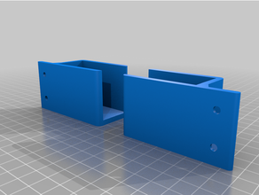 customized wall mount 3d print model - Mito3D