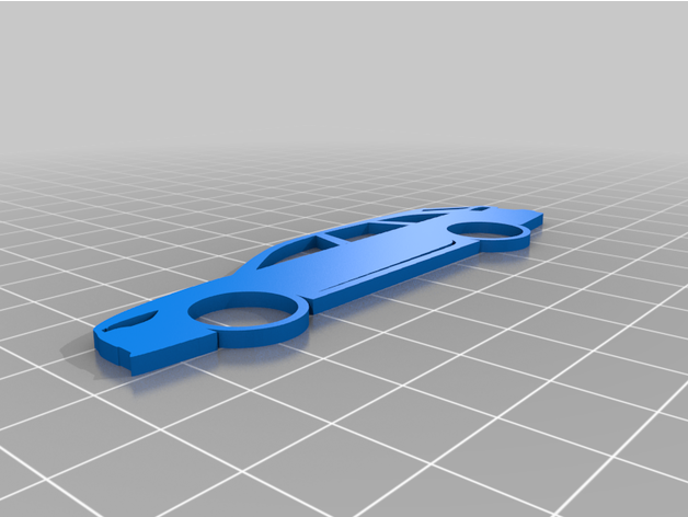 audi a6 c7 keychain 3D print model - Mito3D