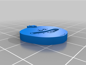mr meeseeks porte clés Rickandmorty meule morty 3d print model - Mito3D
