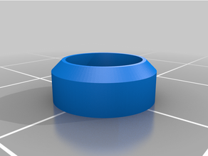 personalizzato personalizzatore finitura rondella pulsante squillare pad accento 3d print model - Mito3D