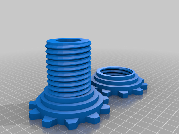 dispositivo centragem pára bobina centro 5cm 3D print model - Mito3D